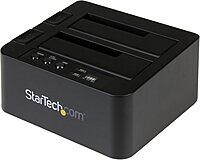 StarTech.com Standalone Dual-Bay Hard Drive Duplicator & Docking Station