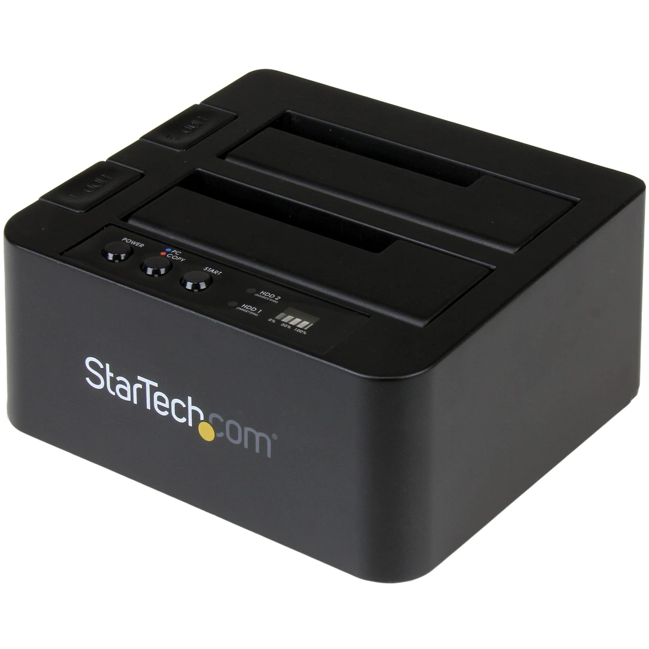 StarTech.com Standalone Dual-Bay Hard Drive Duplicator & Docking Station