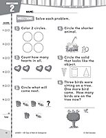 Shell Education 180 Days of Math for Kindergarten (180 Days of Practice)