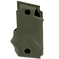 Hogue OverMolded Rubber Wraparound Grip with Finger Grooves for SIG SAUER P238
