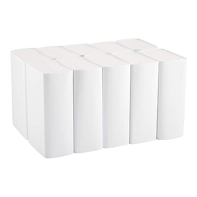 Pacific Blue Ultra Bigfold Recycled Paper Towels by GP PRO (Georgia-Pacific), 33587, 220 Paper Towels Per Pack, 10 Packs Per Case, White Premium recycled paper towel 220 Count (Pack of 10)