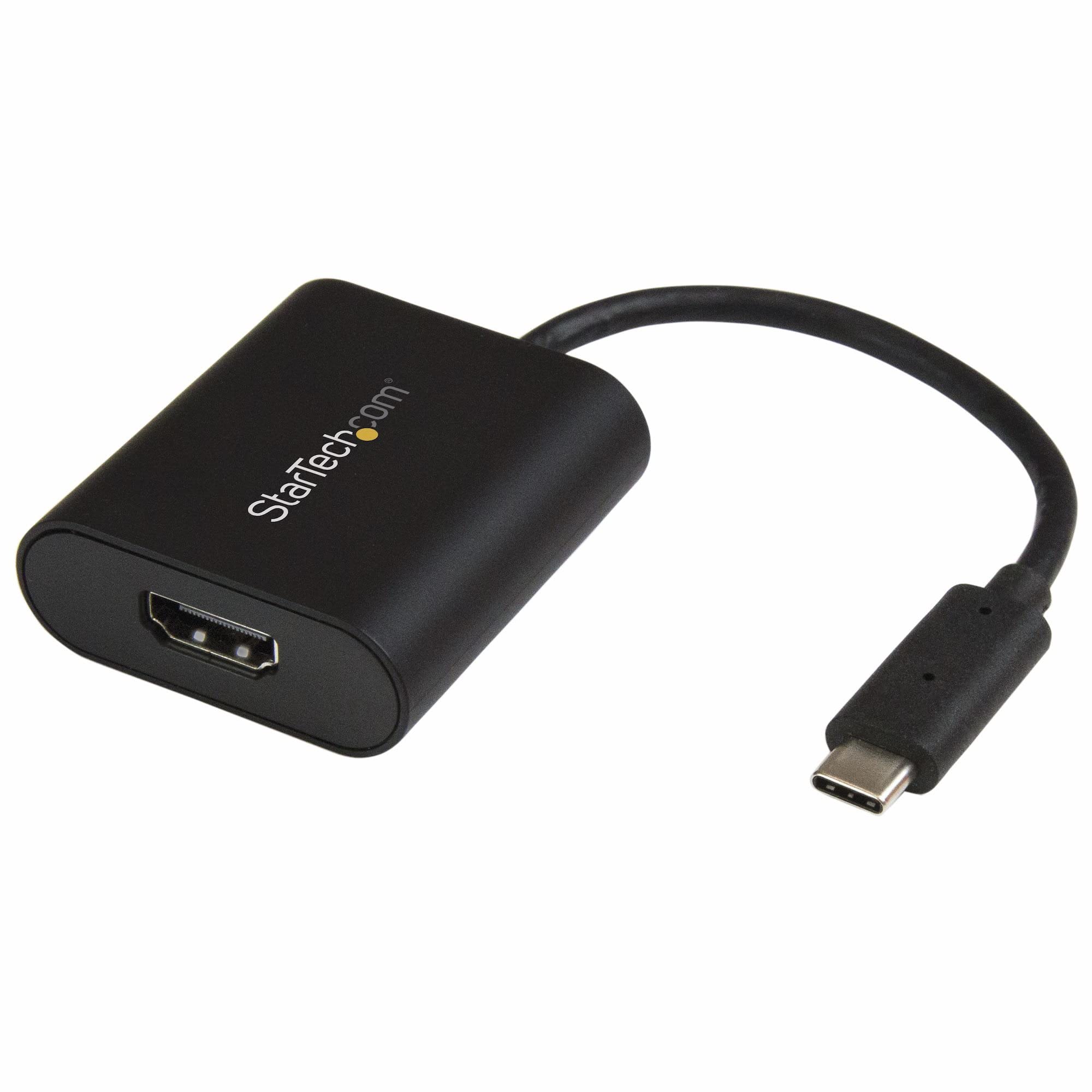 StarTech.com USB C to 4K HDMI Adapter - 4K 60Hz - Thunderbolt 3 Compatible