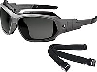 Ergodyne Skullerz Loki Convertible Anti-Fog Safety Glasses