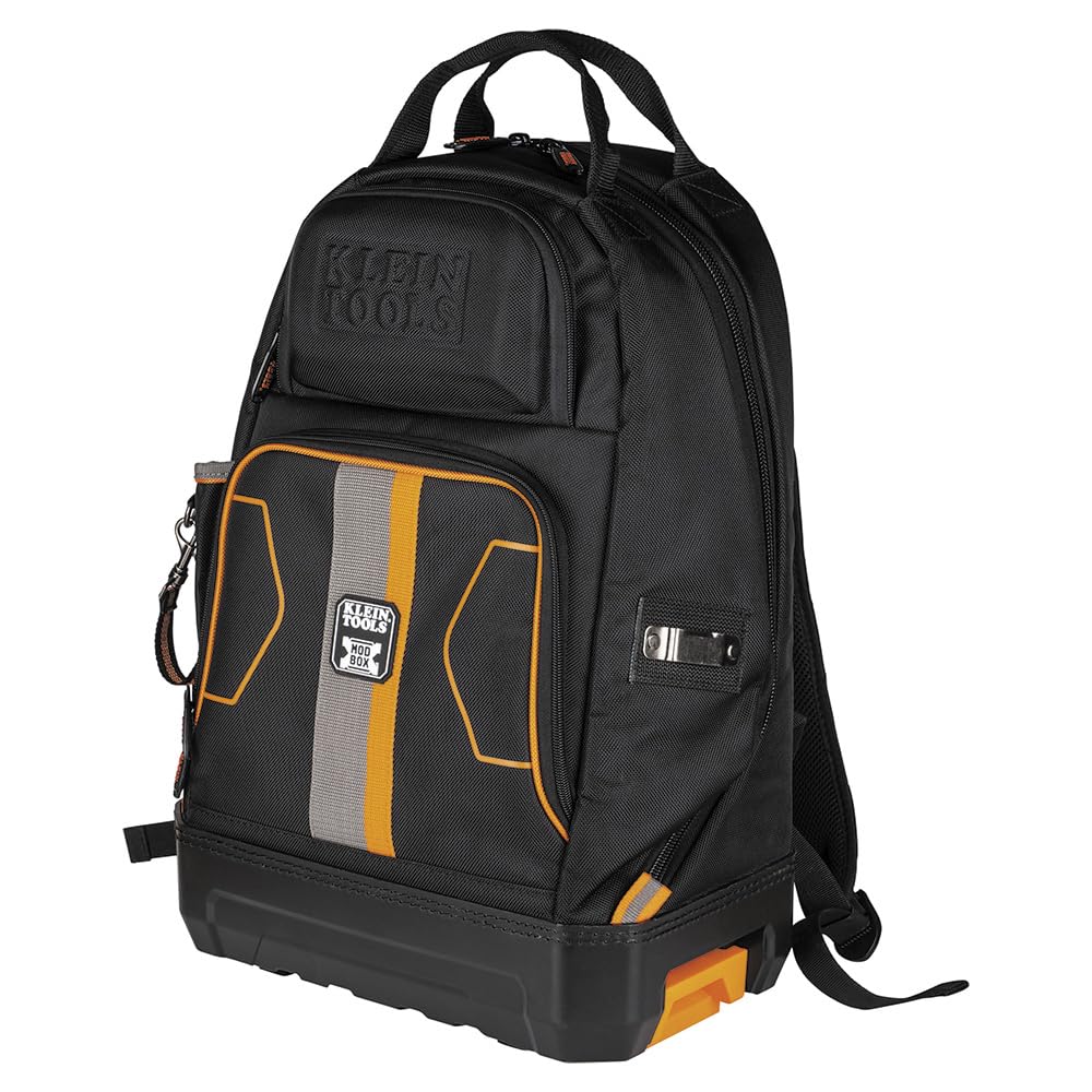 Klein Tools 62201MB MODbox Electrician's Tool Backpack, Customizable Mobile Workstation with 32 Pockets for Maximum Tool