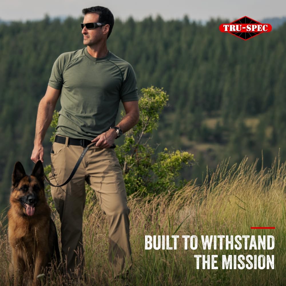 Tru-Spec Security Friendly Tactical Belt with Non-Metallic Buckle