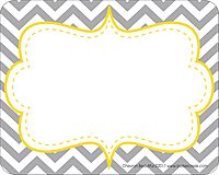 Barker Creek Name Badges & Self-Adhesive Labels, Beautiful Chevron, Multi-Purpose Name Tags, Gift Tags