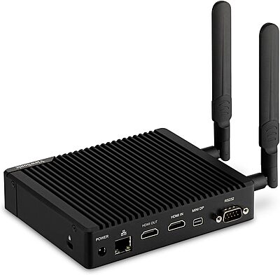 ViewSonic VBS200-A ViewBoard Smart AV Controller for Monitors, Projectors, and Displays Compatible with RS232C with vCast License, HDMI, USB, and Mini DP Inputs