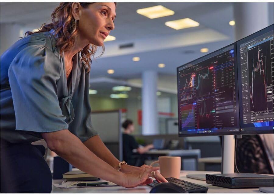 HP EliteDesk 8 G1i Desktop Computer - Intel Core Ultra 5 235T - vPro Technology - 16 GB - 512 GB SSD - Desktop Mini