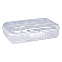 Cra-Z-Art Pencil Box Translucent Clear Pencil Case Box