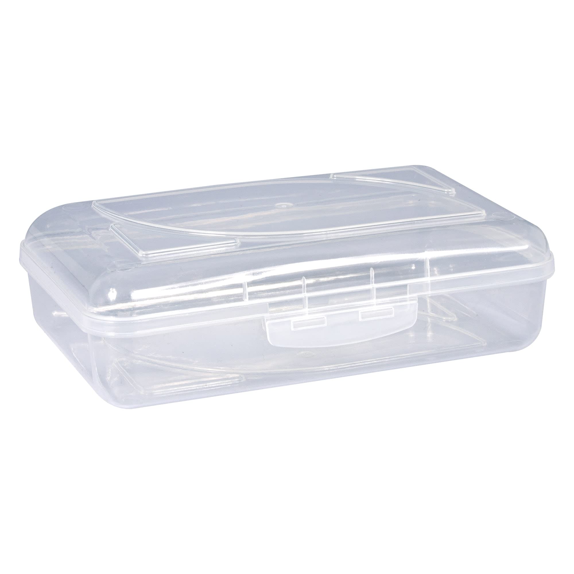 Cra-Z-Art Pencil Box Translucent Clear Pencil Case Box