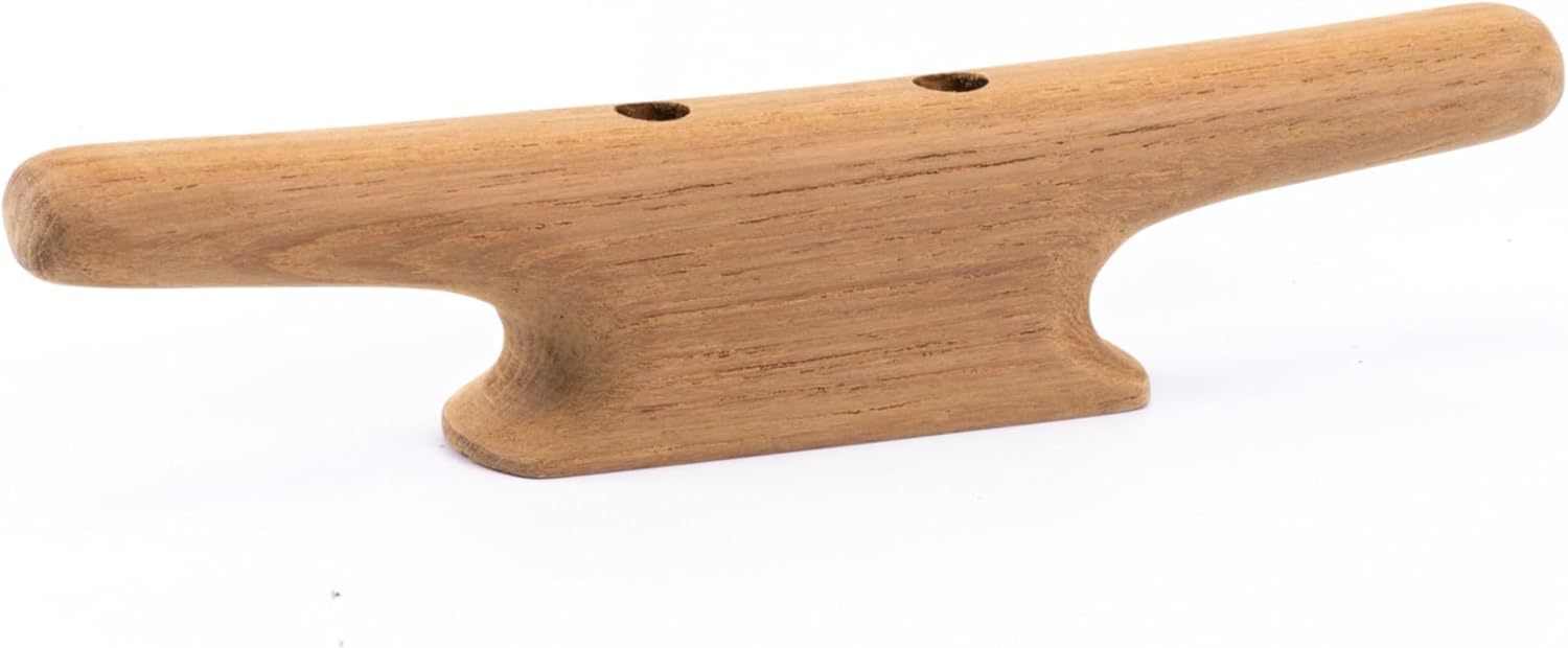 Whitecap 60402 Teak Cleat - 8"