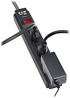 Eaton Tripp Lite Series 6-Outlet Surge Protector Power Strip, Flat Plug 25ft Braided Extension Cord, 1500 Joules