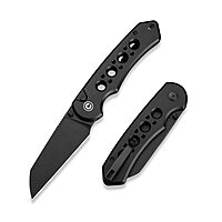 CIVIVI Pragma Prime Pocket Knife for EDC, 3.49" Wharncliffe Blade, Aluminum Handle, Reversible Clip