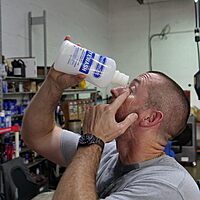 FIRST AID ONLY PhysiciansCare Eye Wash Solution, Sterile Isotonic Buffered, 32 oz Bottle