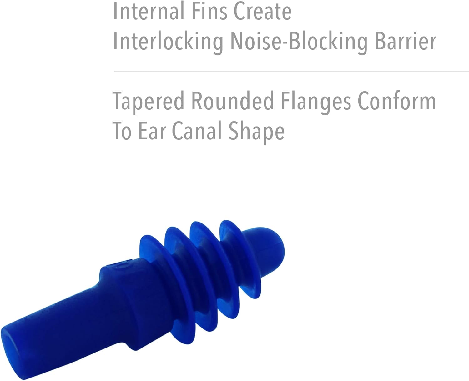 Howard Leight by Honeywell AirSoft Flanged Reusable Earplugs