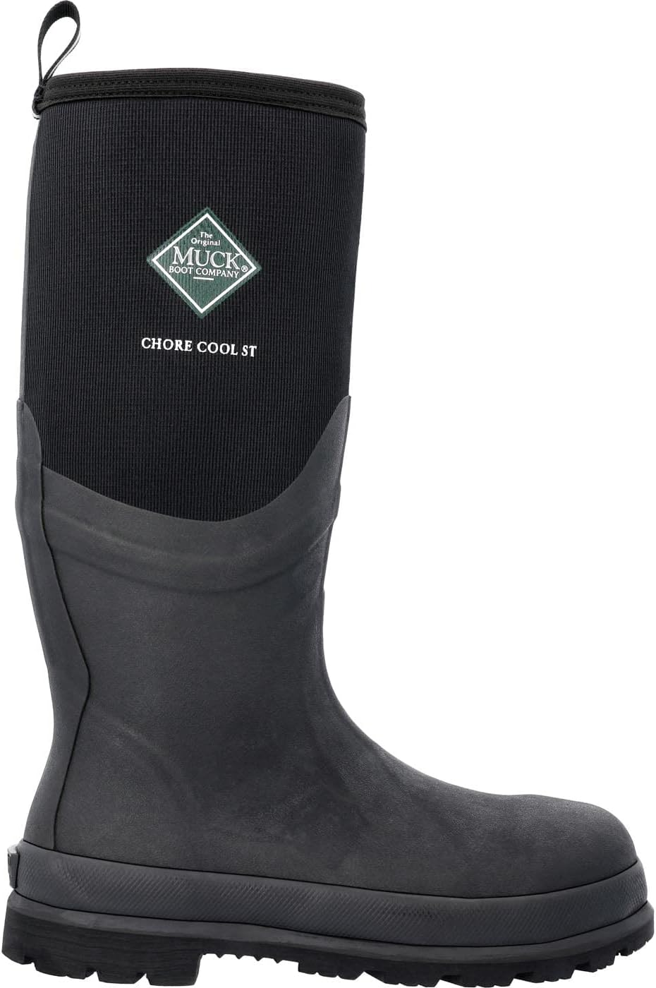 MUCK Men's Chore Cool Steel Toe Tall Boot 9 Black