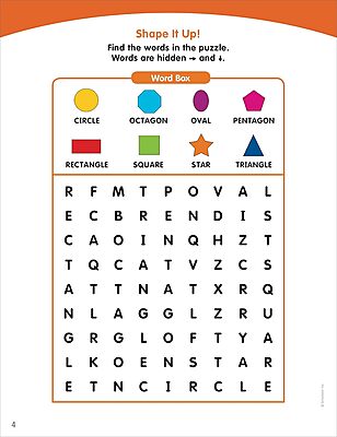 Scholastic Little Skill Seekers: Word Searches Activity Book, Pre-K To Kindergarten
