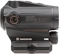 Sig Sauer ROMEO5XDR 1x20mm Red Dot Sight, Compact IPX-7 Waterproof Rifle Shooting Sight, 2 MOA/Circle Dot Dual Reticle, 12 Illumination Settings