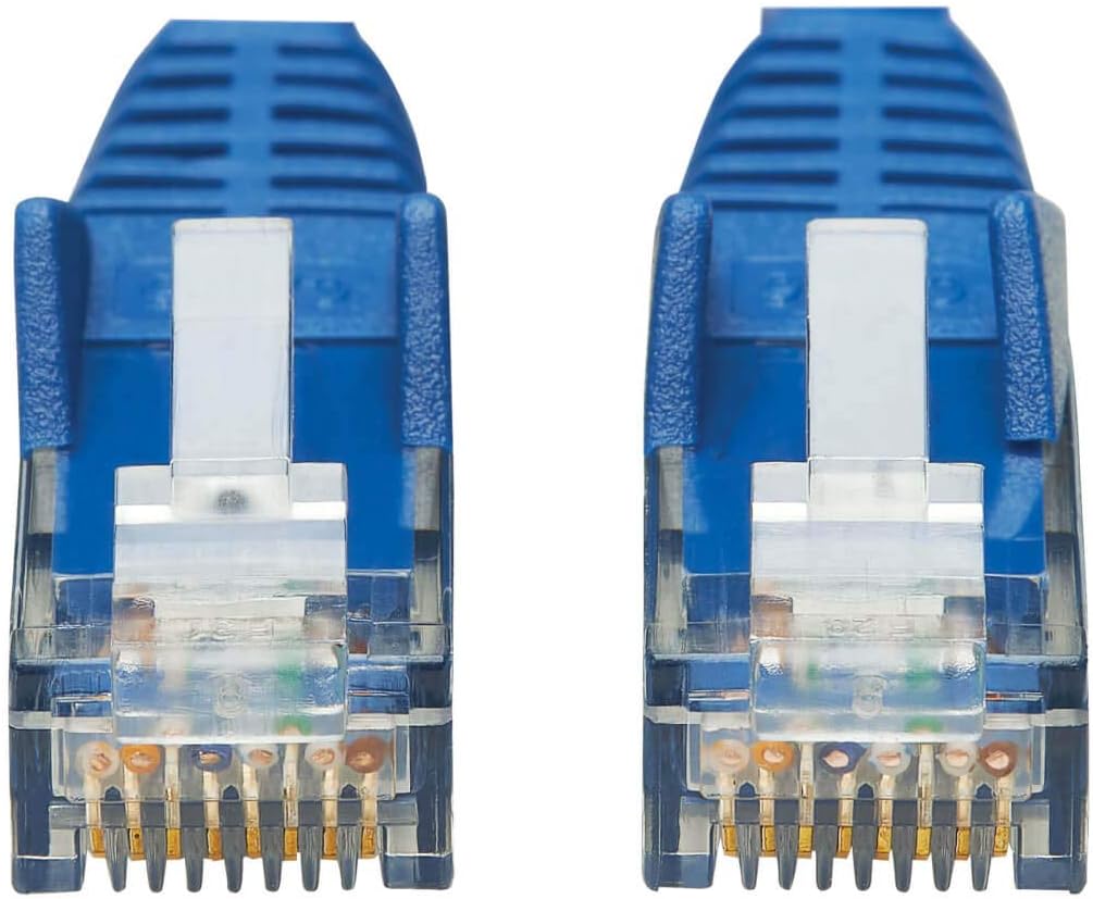 Tripp Lite Cat6 Ethernet Cable, RJ45 M/M Gigabit, Snagless, Molded, UTP, PoE, CMR-LP Patch Cable, 6 ft. Blue (N201P-006-BL)