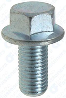 M10-1.25 X 20Mm Hex Head Flange Bolts