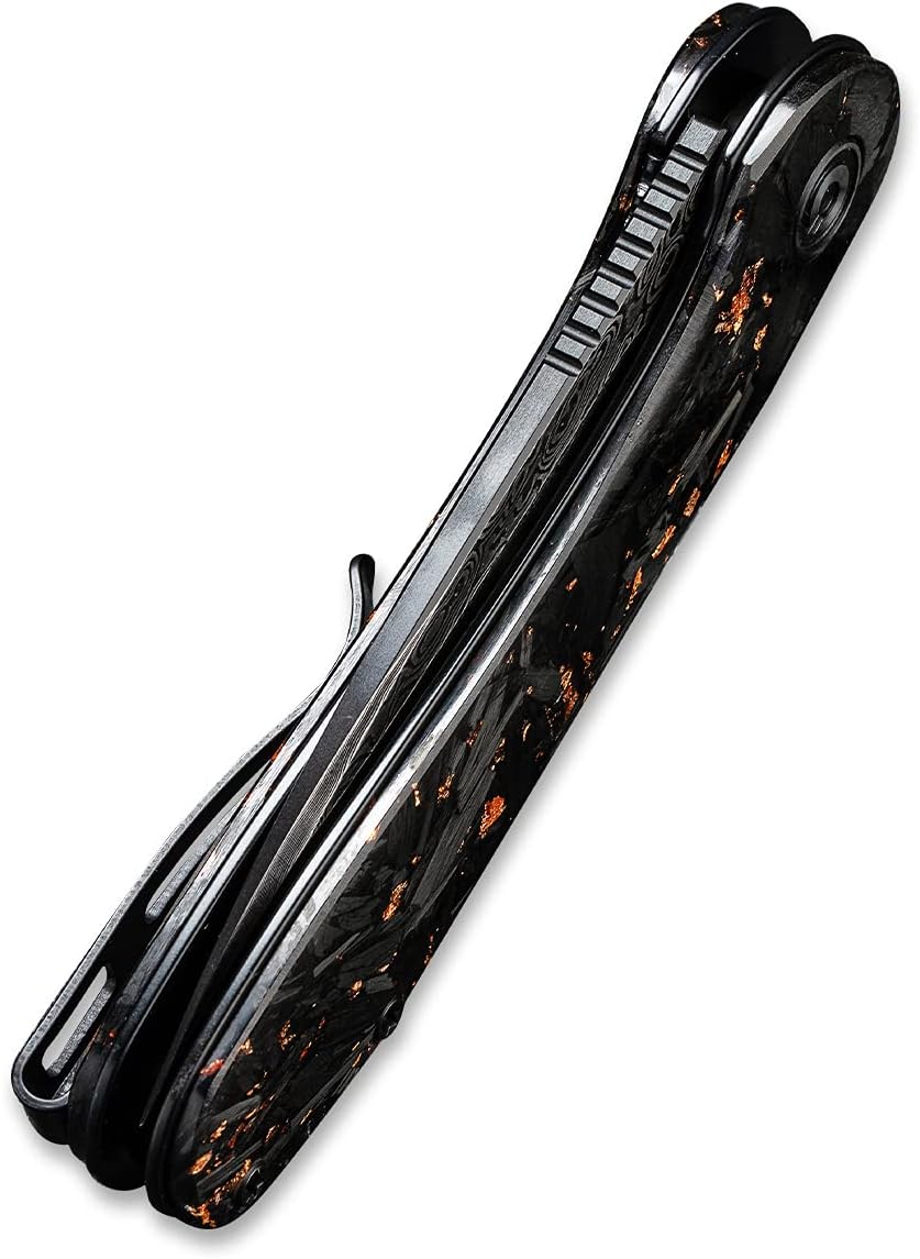 CIVIVI Elementum Folding Pocket Knife 2.96" Damascus Blade