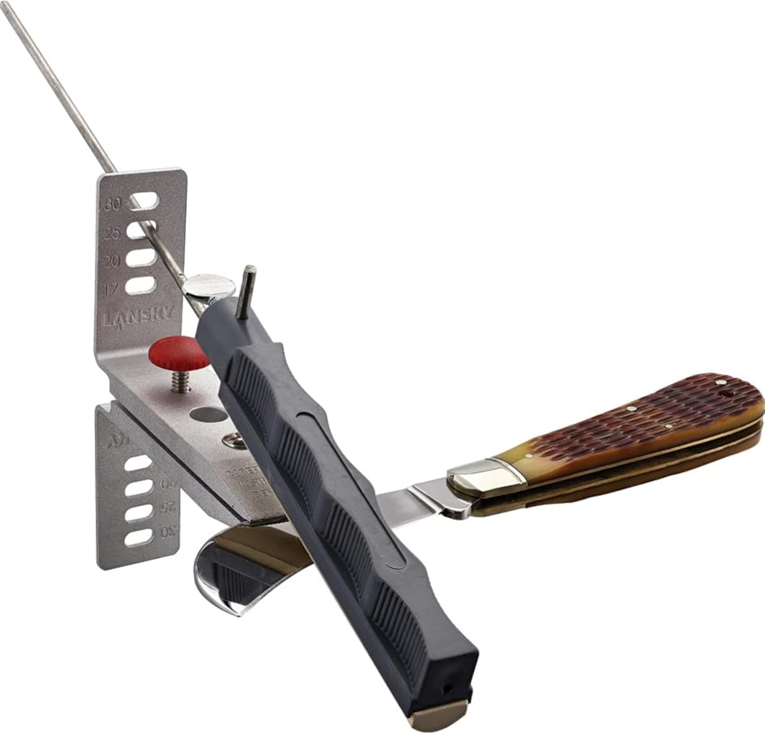 LANSKY Curved Knife Sharpening Stone for Lansky Sharpening System