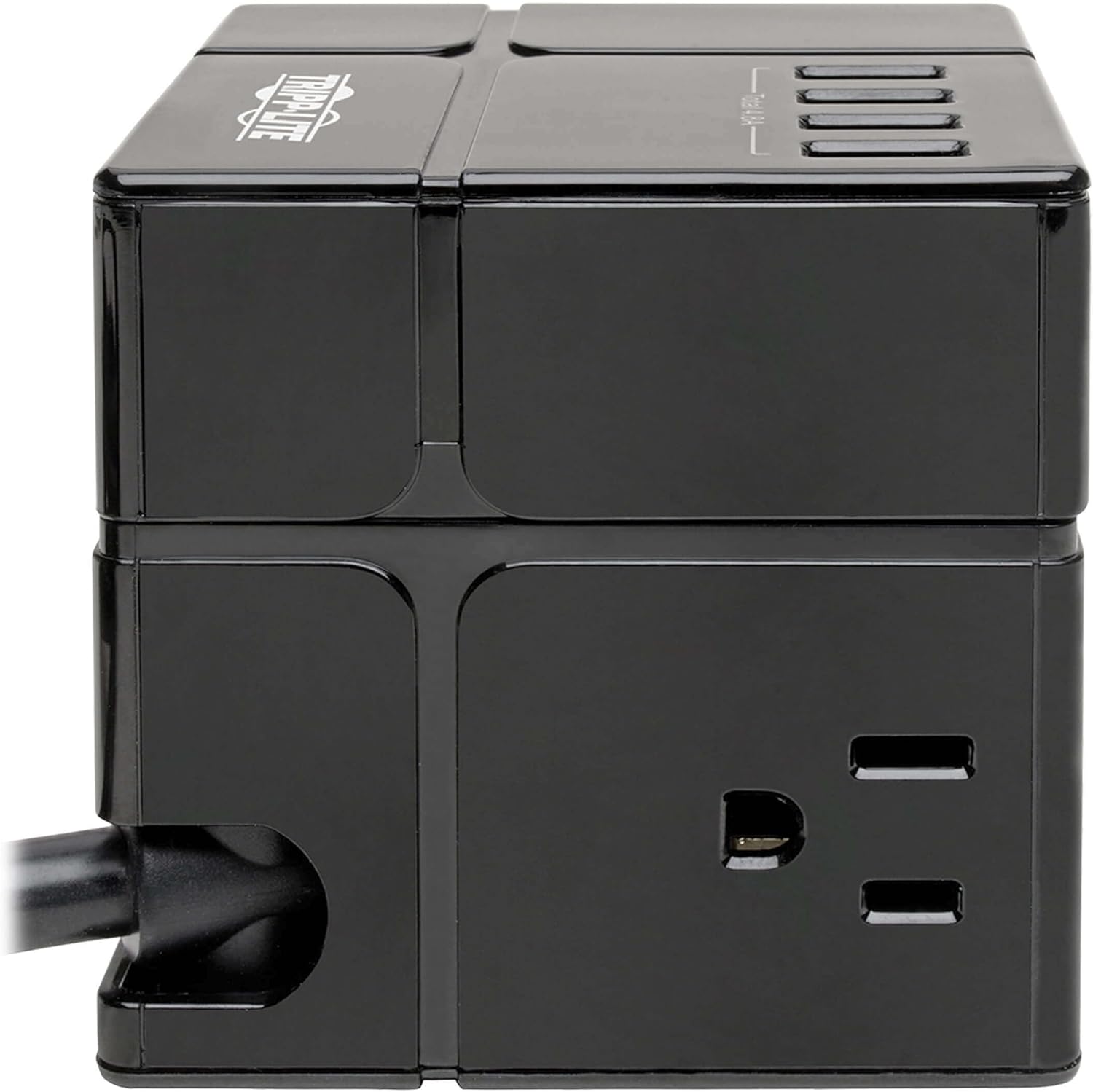 Tripp Lite 3 Outlet Surge Protector with USB, Detachable Wall Outlet Surge Protector, 6 USB Ports, 6 ft. Cord, 540 Joules