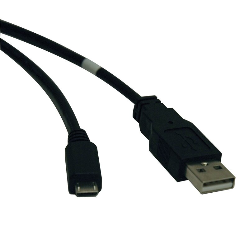 TRIPP LITE USB 2.0 A-to-Micro-B Cable (Male-to-Male)