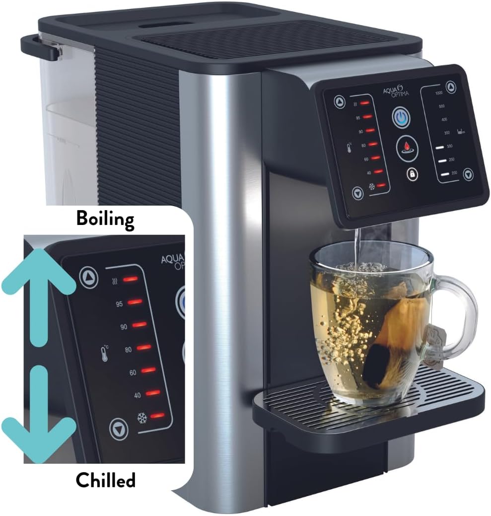 Aqua Optima Countertop Hot Water Dispenser & Filtration System