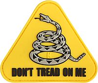 MAXPEDITION Don't Tread On Me PVC Morale Patch