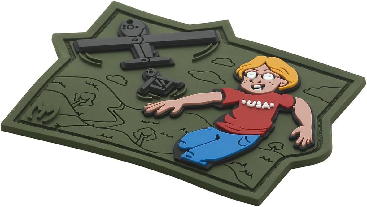MAXPEDITION 3D PVC Hook-Backed Morale Patch