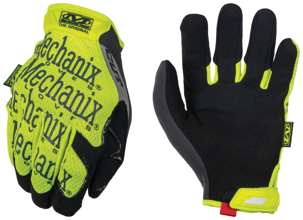 Mechanix Wear Original Hi-Viz D5 Cut Resistant Gloves