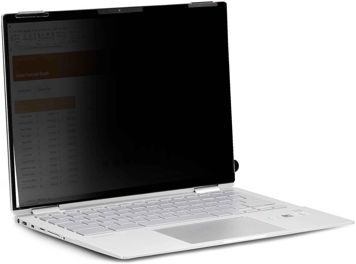 StarTech.com Flip-Over Touch Privacy Screen, Laptop Anti-Glare Blue Light Filter