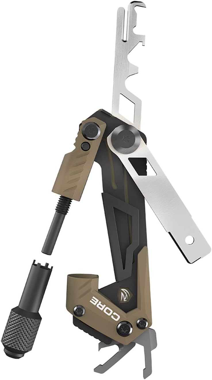 Real Avid Gun Multi Tool CORE: Tactical Rifle Tool & EDC Tools, Gun Accessories & Utility Tool Kit for Gun Maintenance
