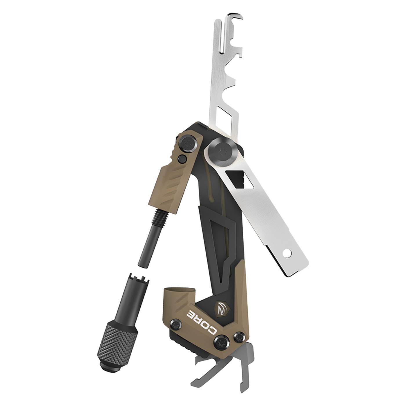 Real Avid Gun Multi Tool CORE: Tactical Rifle Tool & EDC Tools, Gun Accessories & Utility Tool Kit for Gun Maintenance