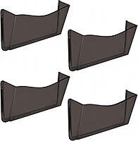 AZAR DISPLAYS Wall Mount File, Brochure & Business Card Holders