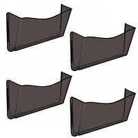 AZAR DISPLAYS Wall Mount File, Brochure & Business Card Holders