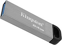 Kingston DataTraveler Kyson 64GB High Performance USB 3.2 Metal Flash Drive | Speeds up 200MB/s | DTKN/64GB