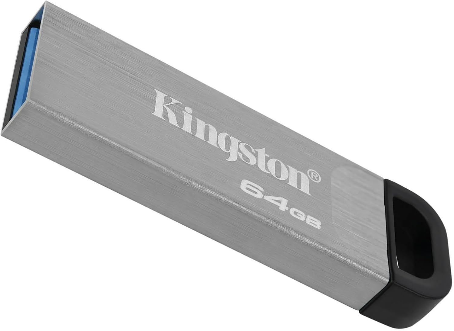 Kingston DataTraveler Kyson 64GB High Performance USB 3.2 Metal Flash Drive | Speeds up 200MB/s | DTKN/64GB