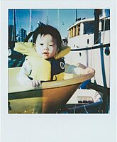 Mustang Lil' Legends Child Foam Vest - Yellow/Navy