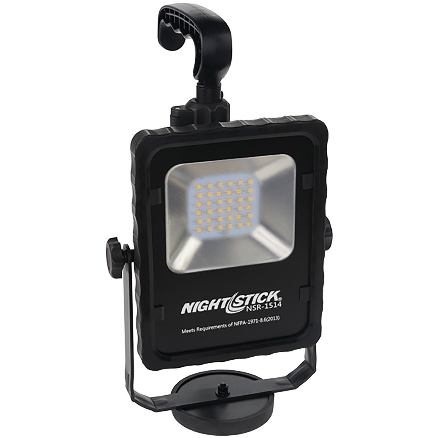 Nightstick NSR-1514C Rechargeable Led Area Light Kit, One Size, Black
