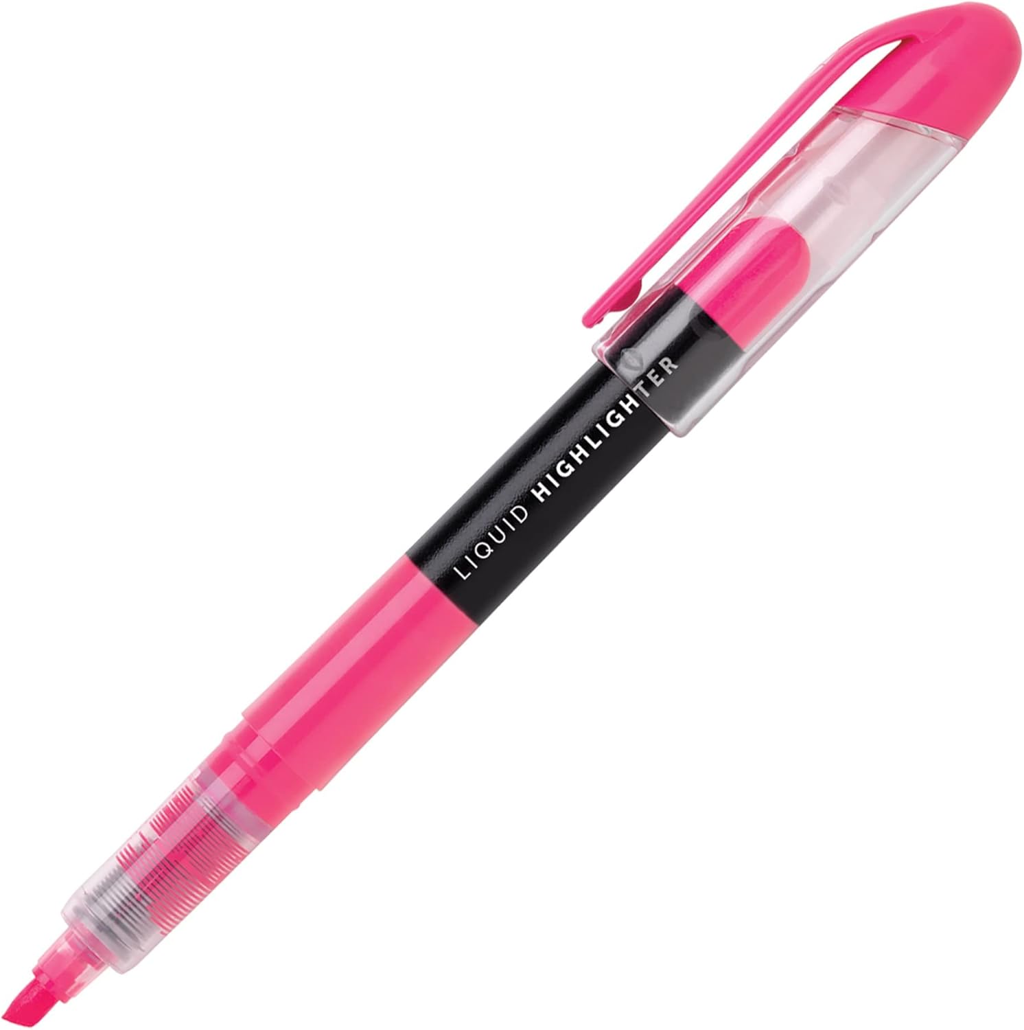 Office Depot Brand(R) Liquid Ink Highlighters With Chisel Tips, Assorted Colors, Pack Of 12, OD24660