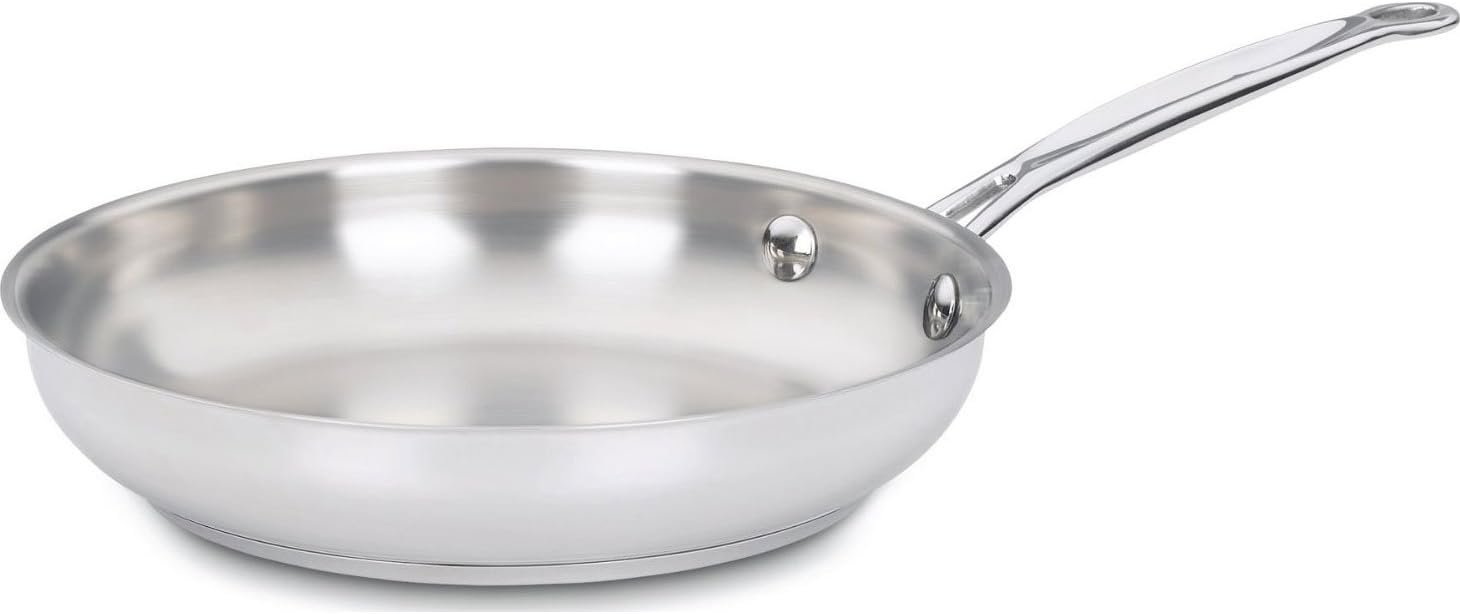 Cuisinart Chef's Classic Stainless 9-Inch Open Skillet