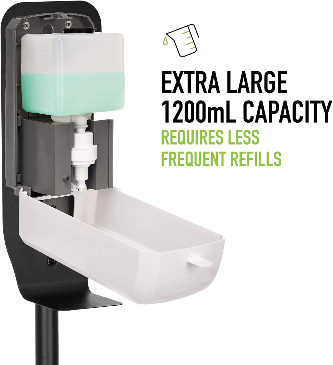 ALPINE INDUSTRIES Automatic Touchless Foam Hand Sanitizer/Soap Dispenser