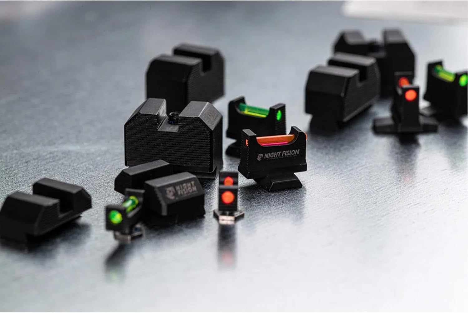 NIGHT FISION Optic-Height Fiber Optic Night Sight Set for Smith & Wesson M&P 2.0