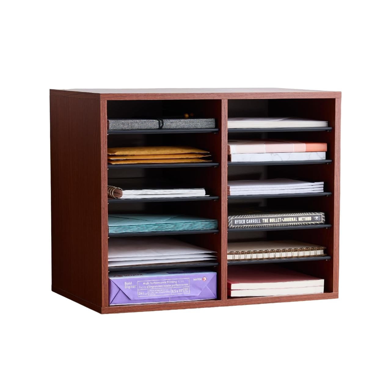 SAFCO Wood Adjustable Literature Organizer