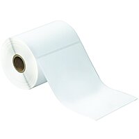 Partners Brand Desktop Direct Thermal Transfer Labels, THD114, Rectangle, 4in x 6in, White, Pack Of 12 Rolls