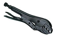Western Enterprises C-5A Hand-Held Ferrule Crimp Tool, We C-5A, 5/16" , 11/32" , 27/64" , Black