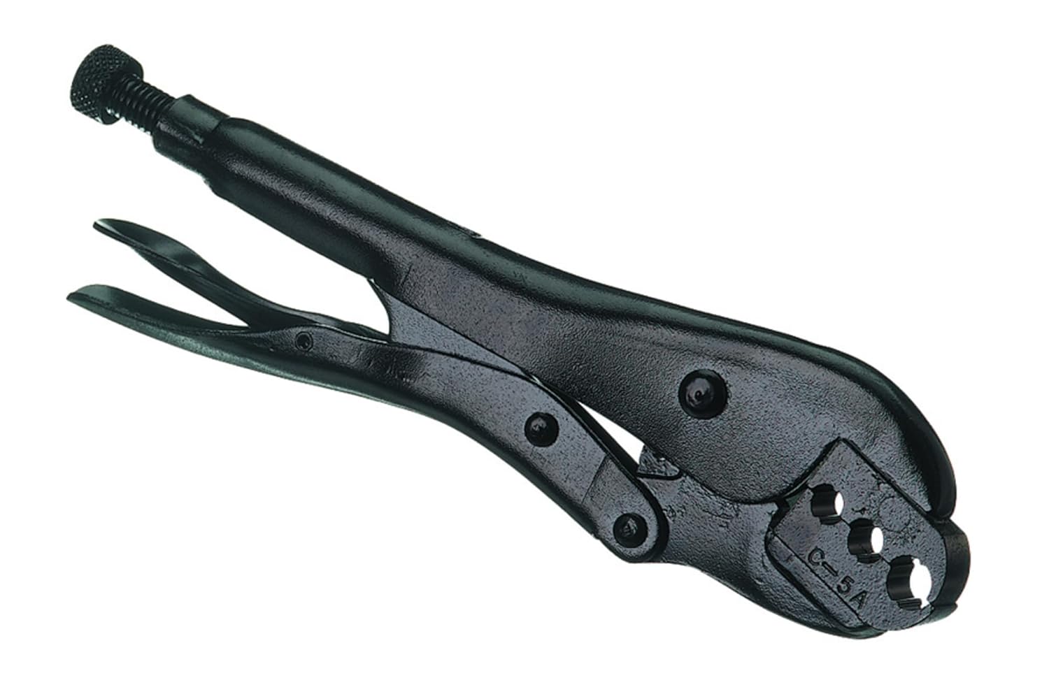 Western Enterprises C-5A Hand-Held Ferrule Crimp Tool, We C-5A, 5/16" , 11/32" , 27/64" , Black