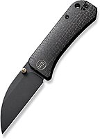 WEKNIFE Banter Wharncliffe Thumb Stud Knife Micarta Handle